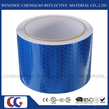 PVC Material Blue Reflective Safety Warning Conspicuity Tape (C3500-OXB)